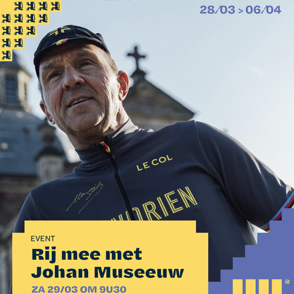 Op Koers - Fietstocht Museeuw
