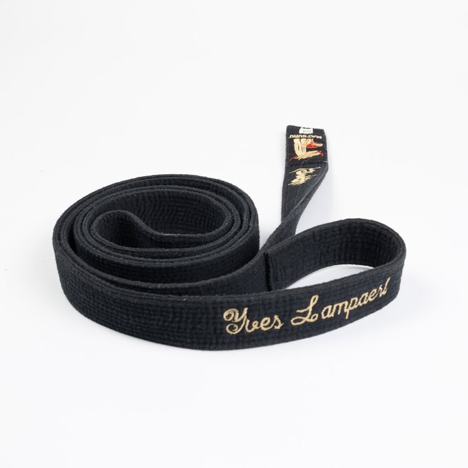 De zwarte judogordel van Yves Lampaert