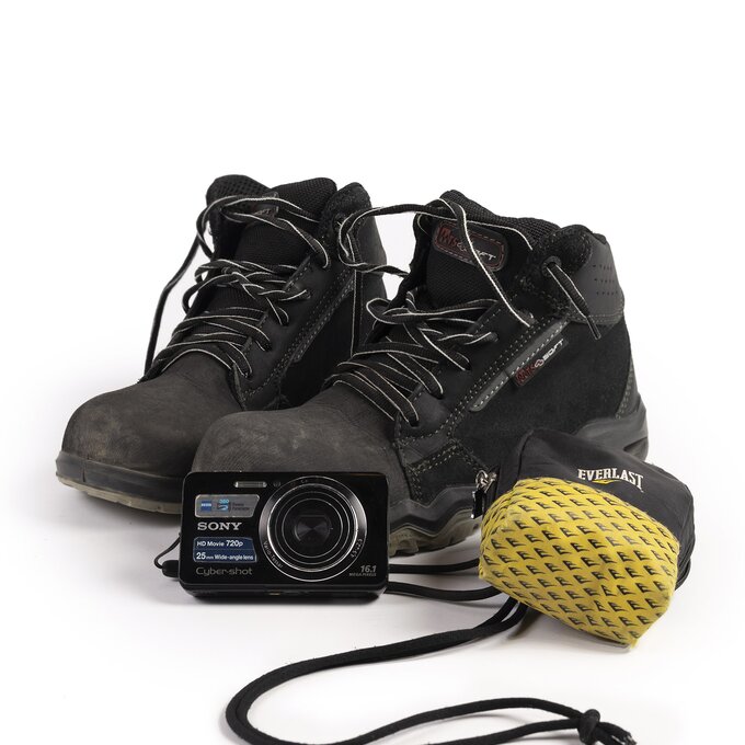 Werkschoenen van Saghine Lampaert
